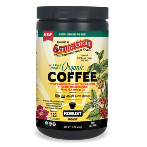 Anutra ALA Plant Omega 3 Organic Coffee