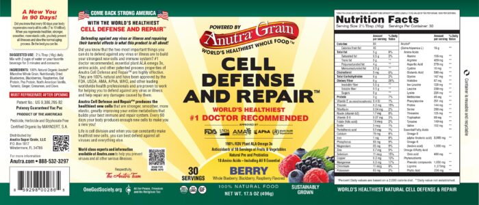 Anutra Cell Defense And Repair